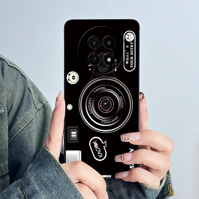 Для Realme 12 5G 12X Narzo 70X Чехол для телефона RMX3999 RMX3997 Funda Мягкий силикон Сладкий Расписной Модный Coque Чехол с цветочным принтом