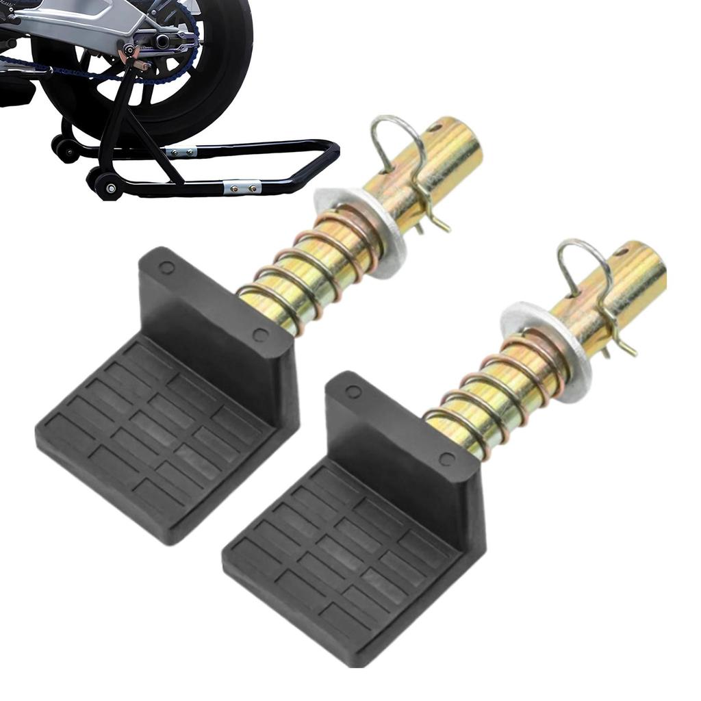 Крюки для парковочной подставки мотоцикла U / L-образные крепления для мотоциклетной подставки-паддока Опорная рама Маятниковый рычаг Катушка Слайдер Подъемная подставка