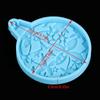 Grade Resin Crafts Ornament Pendant Xmas Christmas Decoration Clay Molds Silicone Mold Epoxy Mold