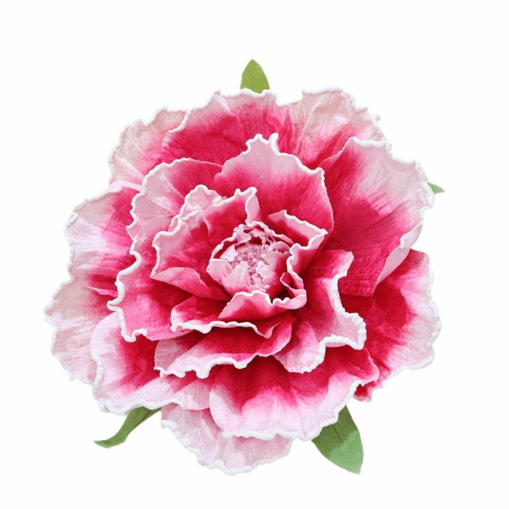 30cm Size Giant Velvet Peony Handmade Simulated Foaming Velvet Peony Wedding Decoration