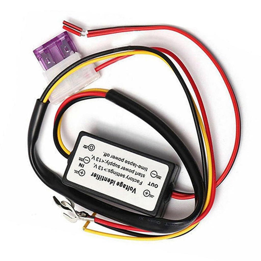 TAMOSH 2X Car LED Daytime Running Light Controller Relay Harness Dimmer Switch On/Off 12-18V Fog Light Controller DRL Controller, 750112243