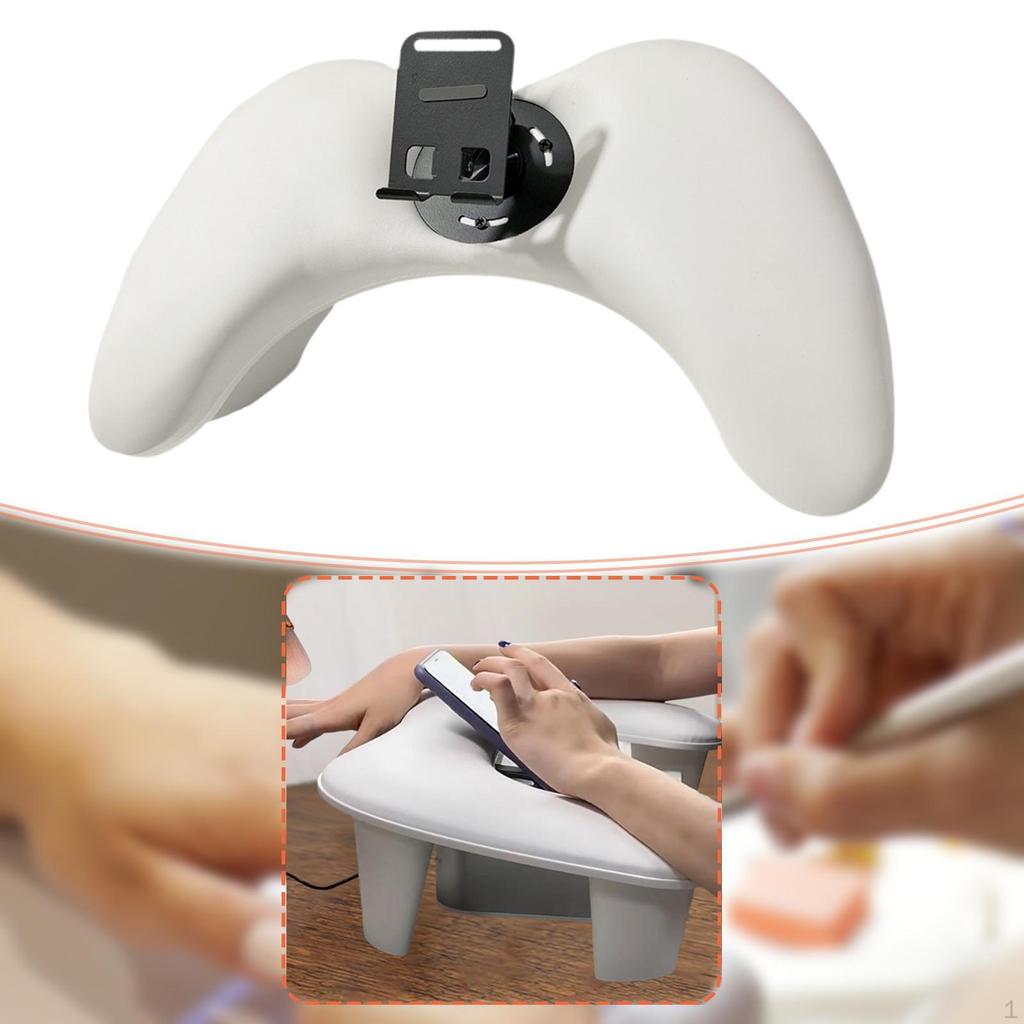 Подушка-подставка для рук для маникюра, эргономичная поддержка, противоскользящая, для акриловых ногтей