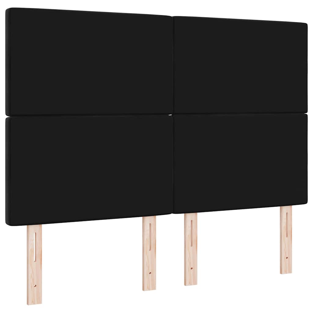 Headboard in Black 160 cm Velvet