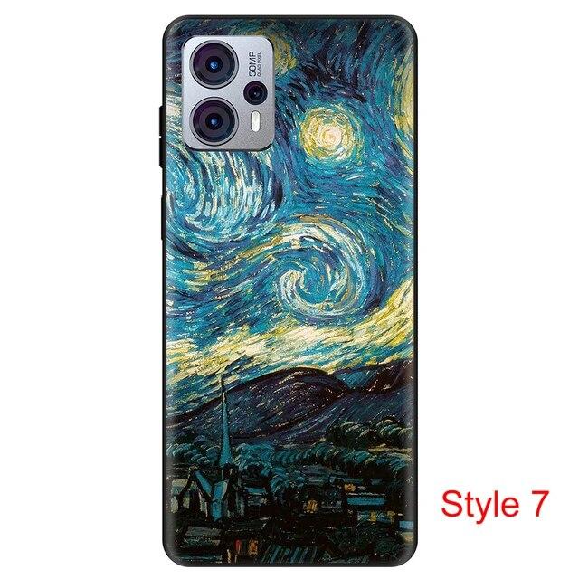 Чехол для Motorola Moto G23, пылезащитный черный чехол, силиконовый чехол 6,5 дюймов для MotoG23, противоударный мягкий бампер из ТПУ, полная защитная сумка