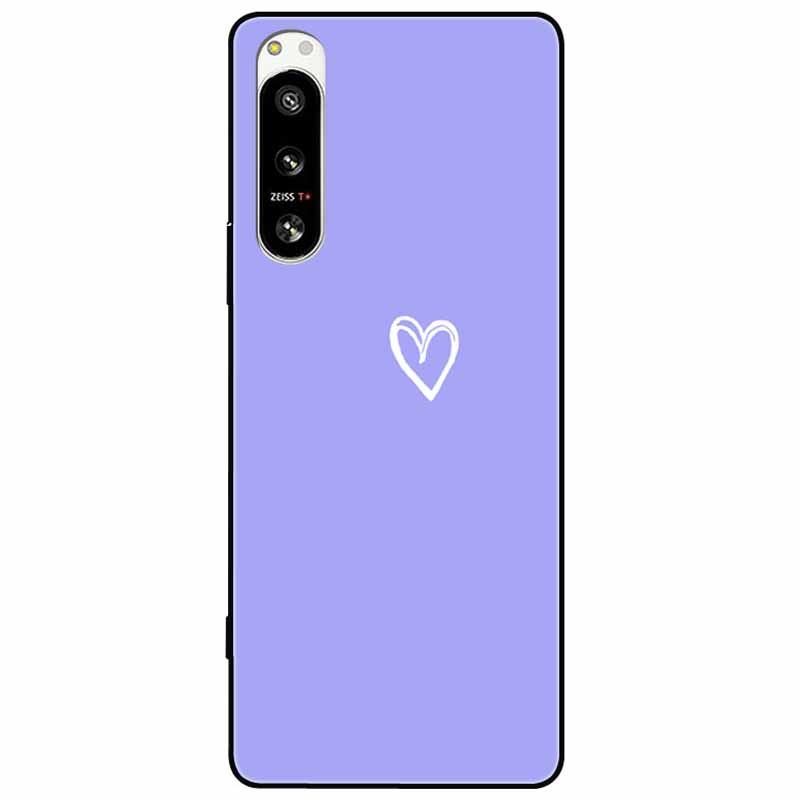 Чехол для Sony Xperia 5 IV / 10 IV 10IV Мягкий Черный Силикон Лес Расписанные Задние Крышки Телефона Для Sony Xperia 1 IV Чехол ТПУ Коке