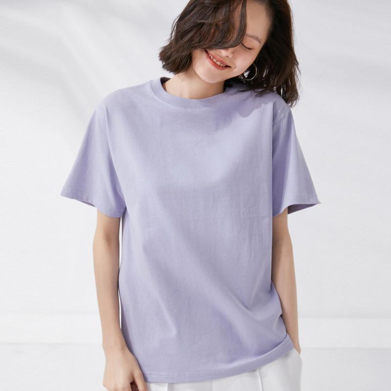 Summer Oversized T Shirts for Women Men Solid Color Tees Casual Female Korean Streetwear Basic Solid Young Cool Tops