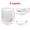 220V 350W 3/5 Layer Dried Fruit Vegetables Herb Meat Machine Household MINI Food Dehydrator Pet Meat Dehydrated