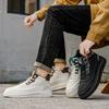 New Men's Classic Fashion High Top Thick Sole Skateboarding Shoes Comfortable Soft Sole Basketball Sneakers