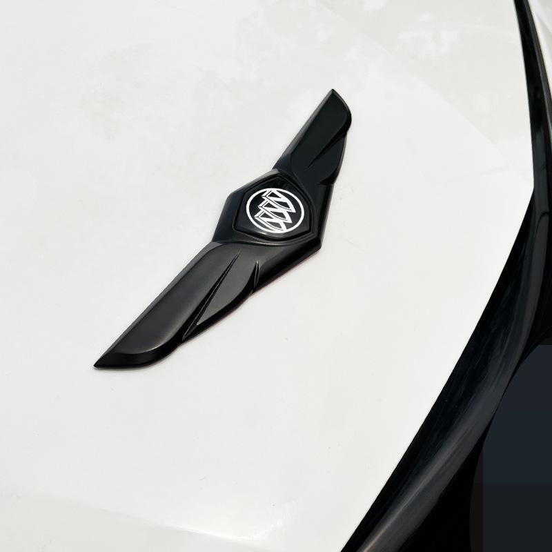 Buick Car Logo Sticker: Excelle, Regal, Verano, Encore GT Black Head Decoration