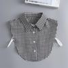 New Fake Victorian Stand Up Collar White Black Lace Collars Detachable For Women Blouse Lapel Shirt False Collar Woman