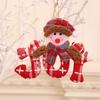 Cross-Border Small Santa Christmas Ornaments - Tree Accessories and Cloth Art Gifts