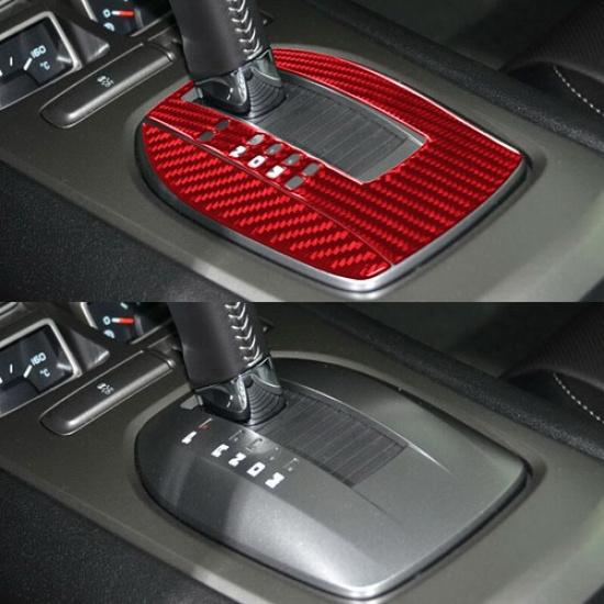 Нижняя крышка рычага переключения передач из углеродного волокна для Chevrolet Camaro 10-15