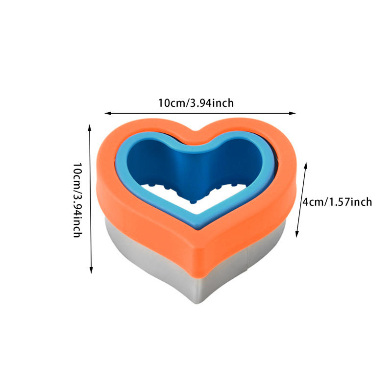 Набор формочек для сэндвичей для детей, приспособление для приготовления печенья, хлеба, печенья, сделай сам, симпатичные аксессуары для выпечки на обед, коробка для бэнто