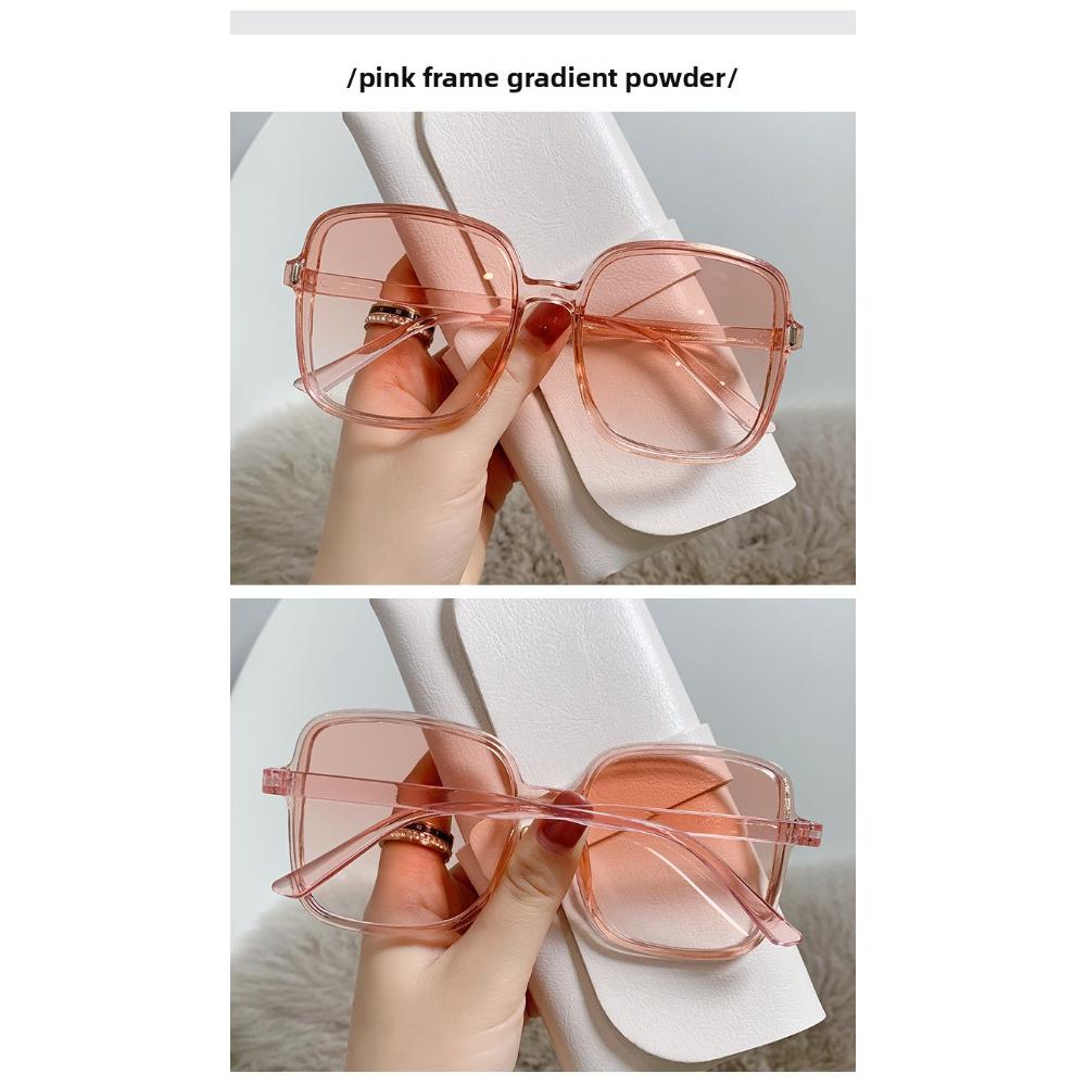 Солнцезащитные очки Rice nail square женские солнцезащитные очки постепенно меняют цвет новые очки женские тенденции защита от ультрафиолета