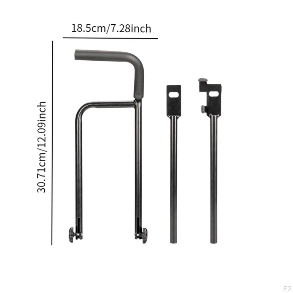 Тренировочная ручка для детского велосипеда, обучающая родительская ручка, простая установка, устойчивое железо