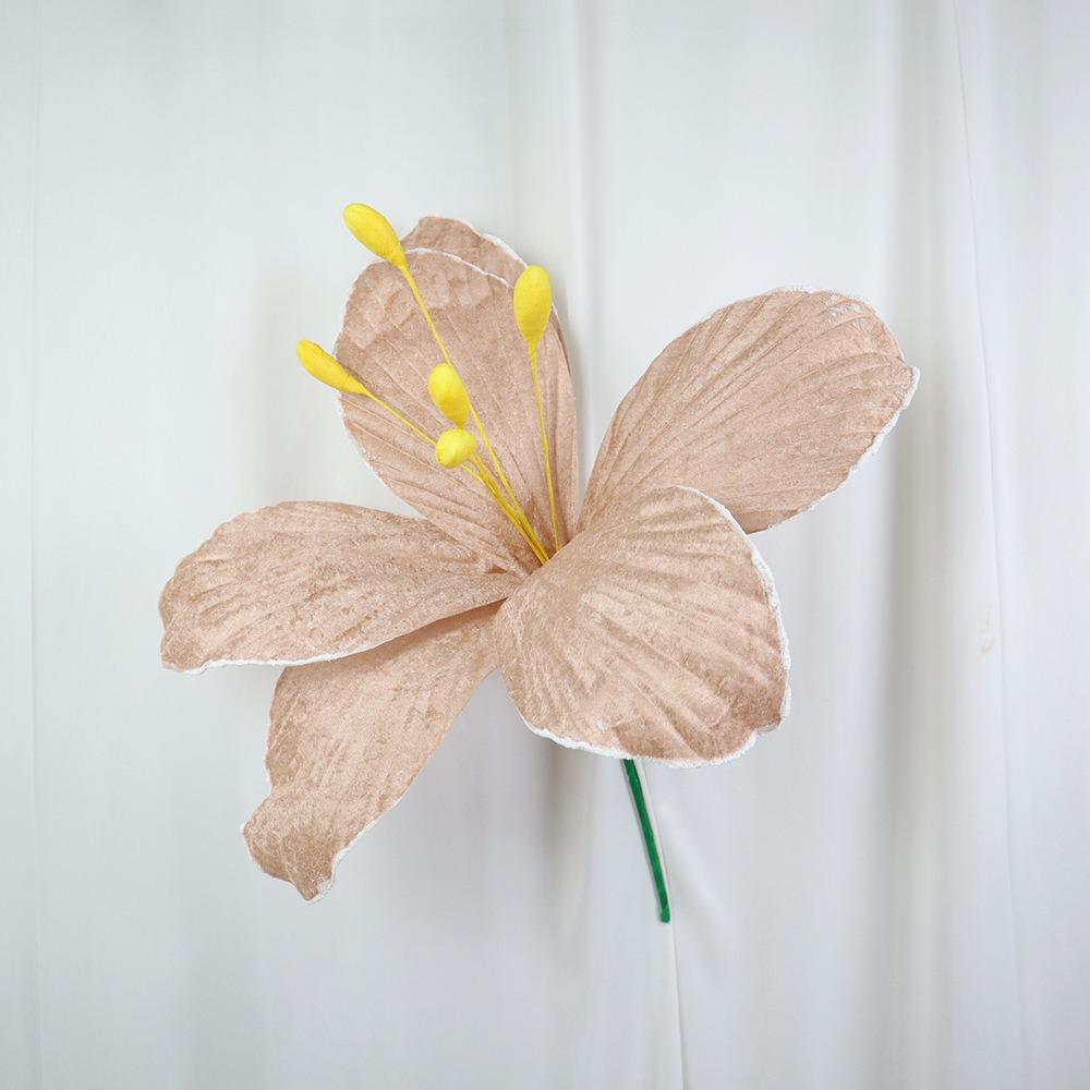 Foam Material Velvet Flower Large Scale Base Flowers Runway Decoration Fake Flowers Event Venue