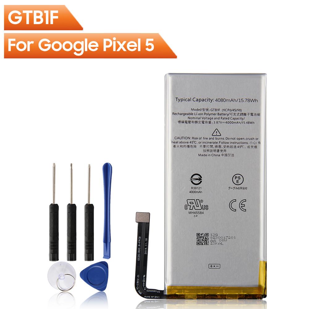 Сменный аккумулятор телефона GTB1F для Google Pixel 5 Pixel5 G025A-B для Google Pixel 5 XL Pixel 4A 5G версия G27FU для Google Pixel 5a