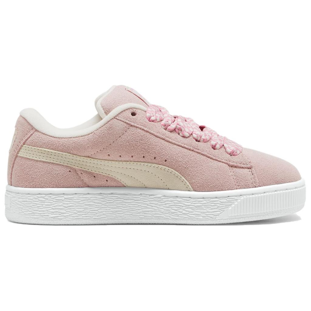 Puma Suede XL Lace Comfortable Versatile Low-Top Sneakers Women Sneakers Pink 398310-02