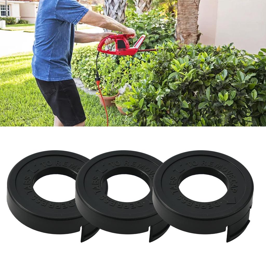3pcs Spool Cover For Black&Decker ST4500 Lawn Mower Parts Replacement String Trimmer Bump Cap Garden Tool Accessories