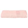 Serviette De Toilette - 50 X 90 Cm - Couleur Rose - 100% Coton Éponge - Entretien Facile