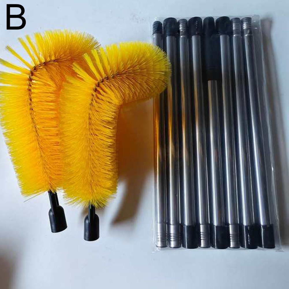 Щетка для очистки водостоков Кровельный инструмент Телескопическая выдвижная штанга с легким извлечением Крыша Водосточная щетка Фильтр для раковины Щетка для канализации
