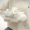 Star Sneakers All-match Thick-soled Casual Shoes Breathable Mesh Sneakers Low-top White Shoes