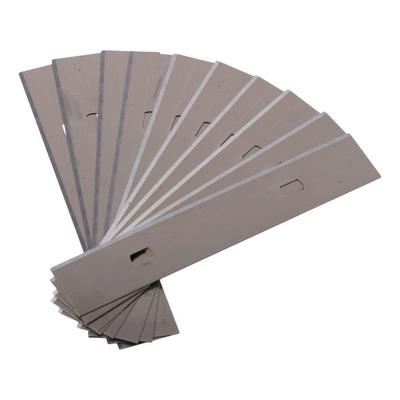 60 шт. Лезвия из нержавеющей стали 3,98*0,7 дюйма Лезвия Инструмент-скребок Лезвия для скребка Удаление этикеток