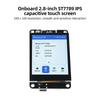 11-битный модуль разработки LX6 ESP11, Wi-Fi, Bluetooth, высокочувствительный приемопередатчик, платформа GUI на базе LVGL, плата для программирования PlatformIO