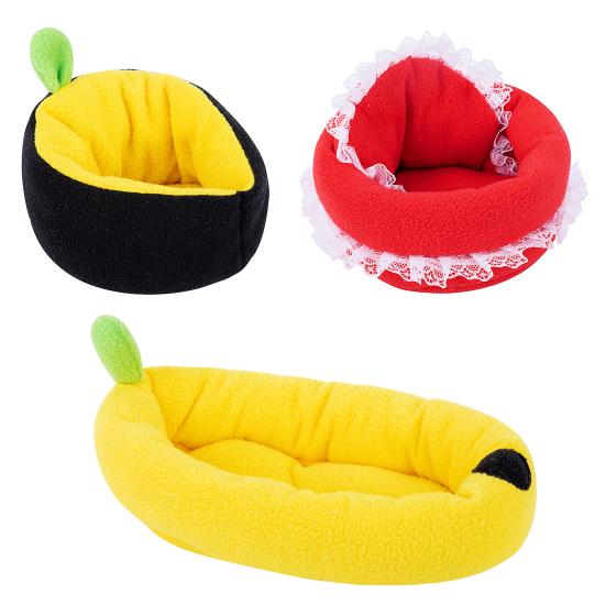 Кровать для морских свинок, мягкая на ощупь, согревающая спальная кровать, милый диван для домашних животных, рождественский диван