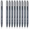 PENTEL Point Liner 10 Water-Based Pen, 1.0mm, Black, Pens, S20P-10AD(10)