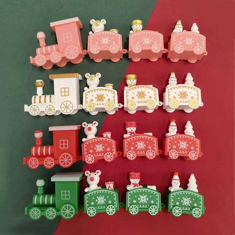 Christmas Train Ornament New Year Gift Christmas Decoration For Home Navidad Xmas Decor Merry Christmas Natal Noel