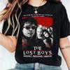 Vintage The Lost Boys T-shirt Vampire Horror Movie Tee T Shirt Men Women Summer Female T-Shirt Black Casual Crew Neck Cotton Tee