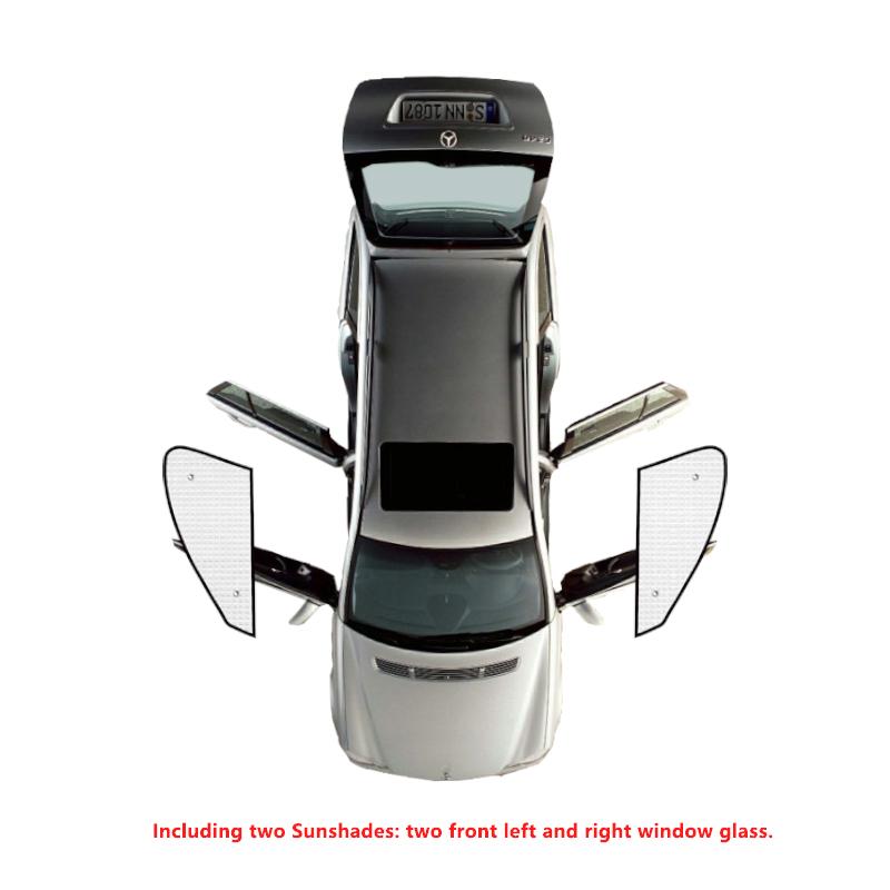 For Volvo XC60 2018 Car Full Umbrella Sunshade Auto Accessories Window Curta Sun Protection Stickers