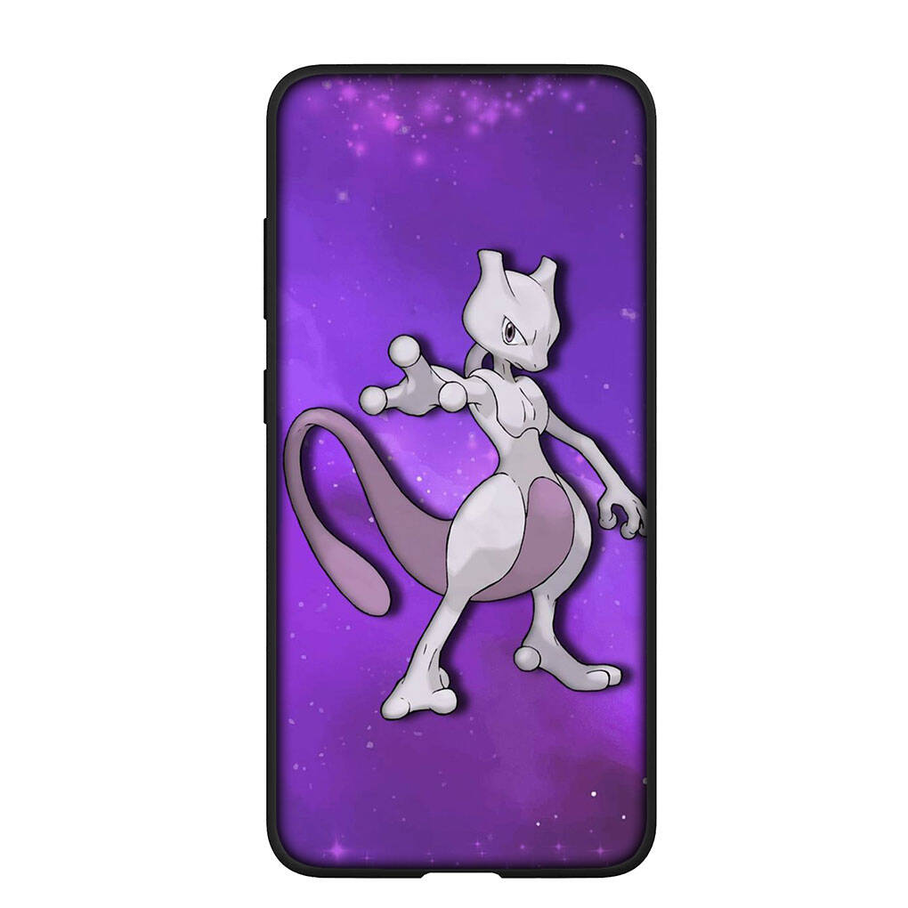 Чехол для телефона для iPhone 17 16 15 Plus Xiaomi Poco F8 F7 X7 X6 M8 C85 C75 Redmi Note 14 12 11 13 Pro Max A4 14C 13C 15C Mew Pokemon Pikachu Mewtwo Чехол