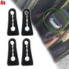 4x For Toyota Land Cruiser Prado 70/90/120/150-series 1990 - 2023 Door Lock Damper Buffer Seal Shock-Absorbing Damping Protector