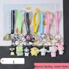 Cute Sanrio Cartoon Keychain: Kuromi & Cinnamoroll Plush Bag Charm