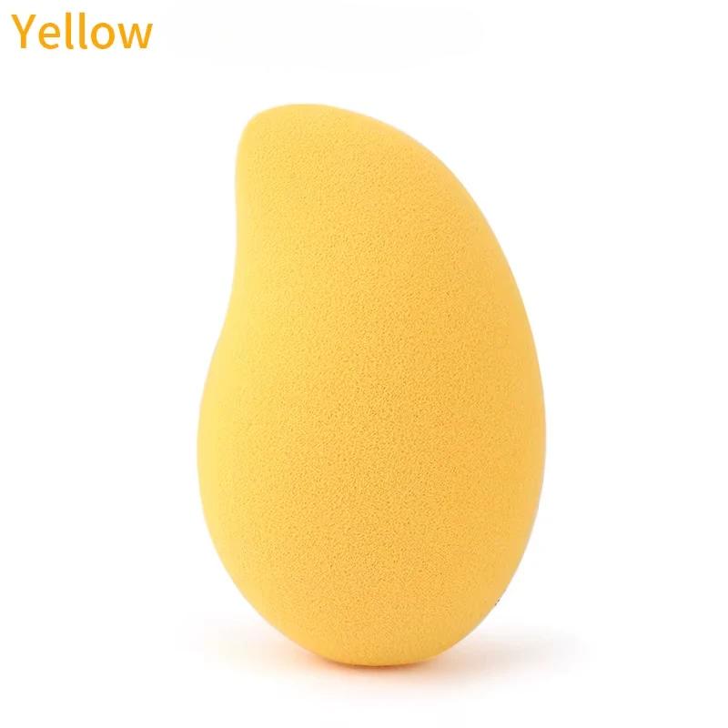 1Pcs Makeup Sponges Mango Shape Soft Beauty Powder Eggs Foundation Concealer Dry Wet Use Tools Cosmetic Cream Applicator