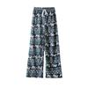 Thailand Elephant Wide-Leg High-Waisted Summer Pants for Women – Lightweight, Drapey, Floor-Length