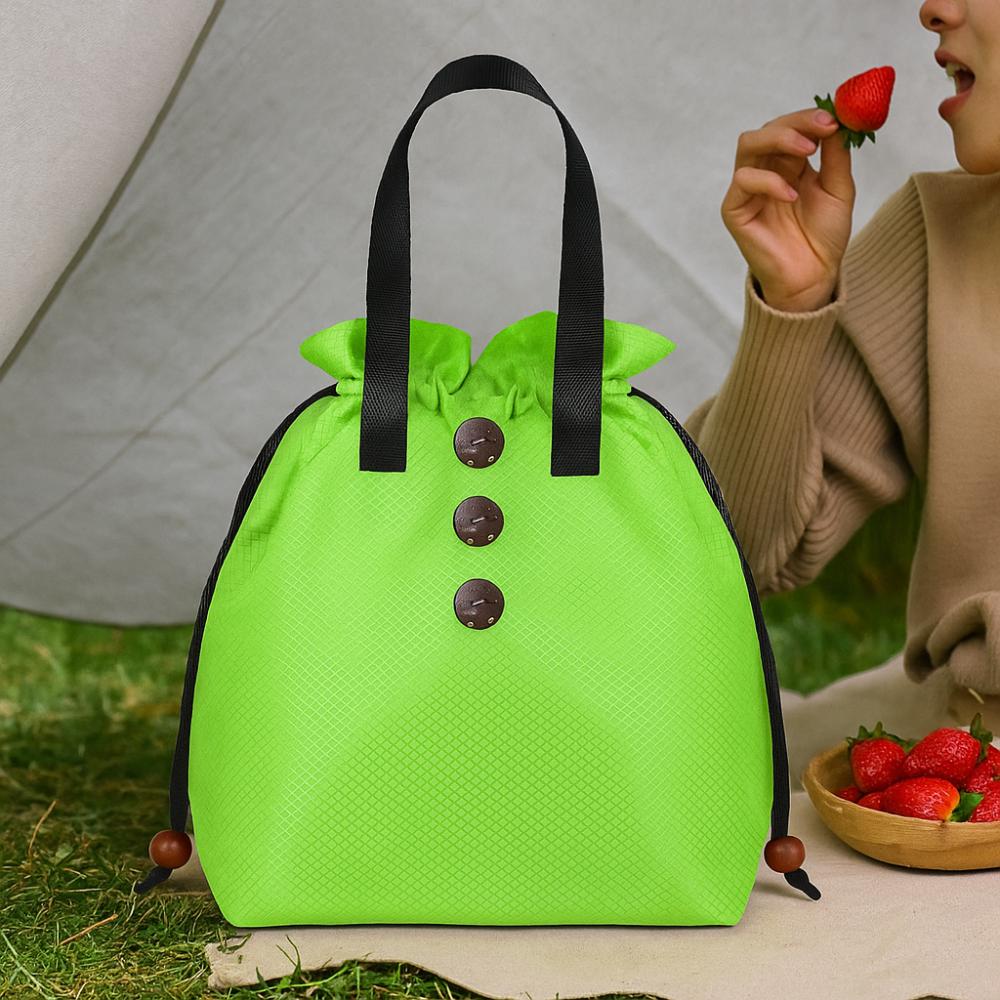 Heat Preservation Insulated Meal Bag Foil Insulation Lunch Box Bag Food Storage Picnic Bag Kids