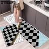 Коврик для кухни, прочный напольный коврик, коврик для двери в ванную, противоскользящий коврик для ног