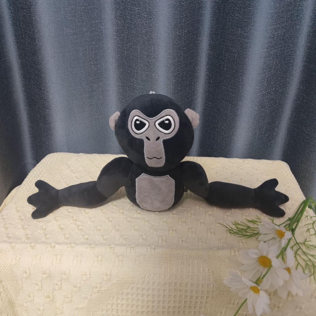 Anime Gorilla Tag Monke Plush Toy Cute Stuffed Cartoon Home Decoration Dolls Pillow Birthday Gift for Kids