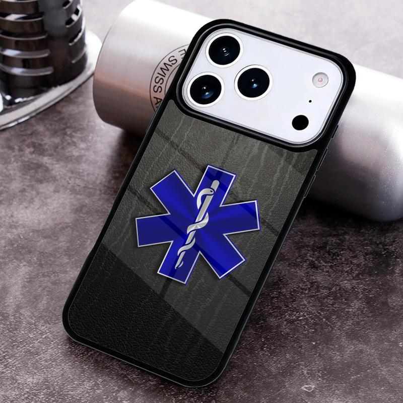 EMT Fireman Fire Rescue Phone Case For iPhone 17 16 15 14 13 12 11 Pro Max Plus 17Air Soft Silicone Cover