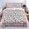 A Canvas of Spots for the Creative Soul - Artistic Leopard Print Bedding Set,Duvet Cover&Pillowcases,A Gift of Aesthetic Vision