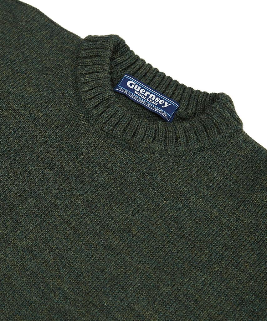 Geonjiulleunseu Crewneck Wholegarment Sweater - Roden Green
