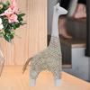 Декоративная статуэтка жирафа, Коллекционная фигурка, Абстрактная скульптура, Настольное украшение для