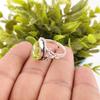 Elegant Peridot Gemstone 925 Sterling Silver Jewelry Handmade Ring Gift For Wife RR-57-9