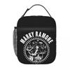 Изолированная сумка-ланчбокс Ramone Merch для женщин и детей, портативные контейнеры для еды, термосумка-ланчбокс, сумка-тоут