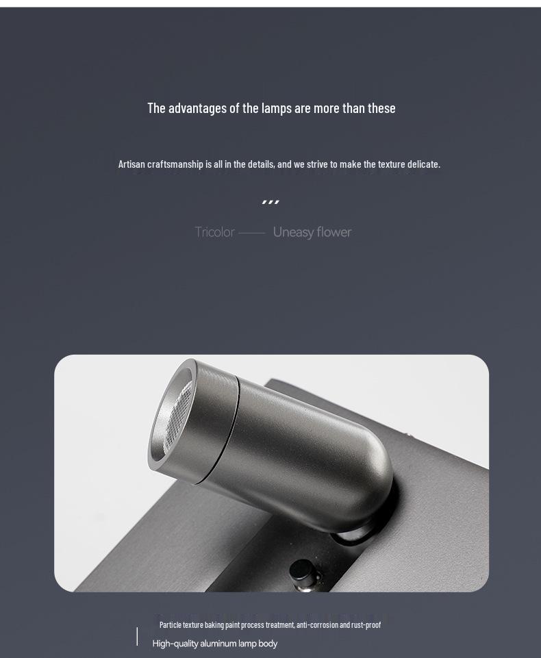 Вращающийся настенный светильник на все сезоны - Прикроватное чтение и декоративное освещение