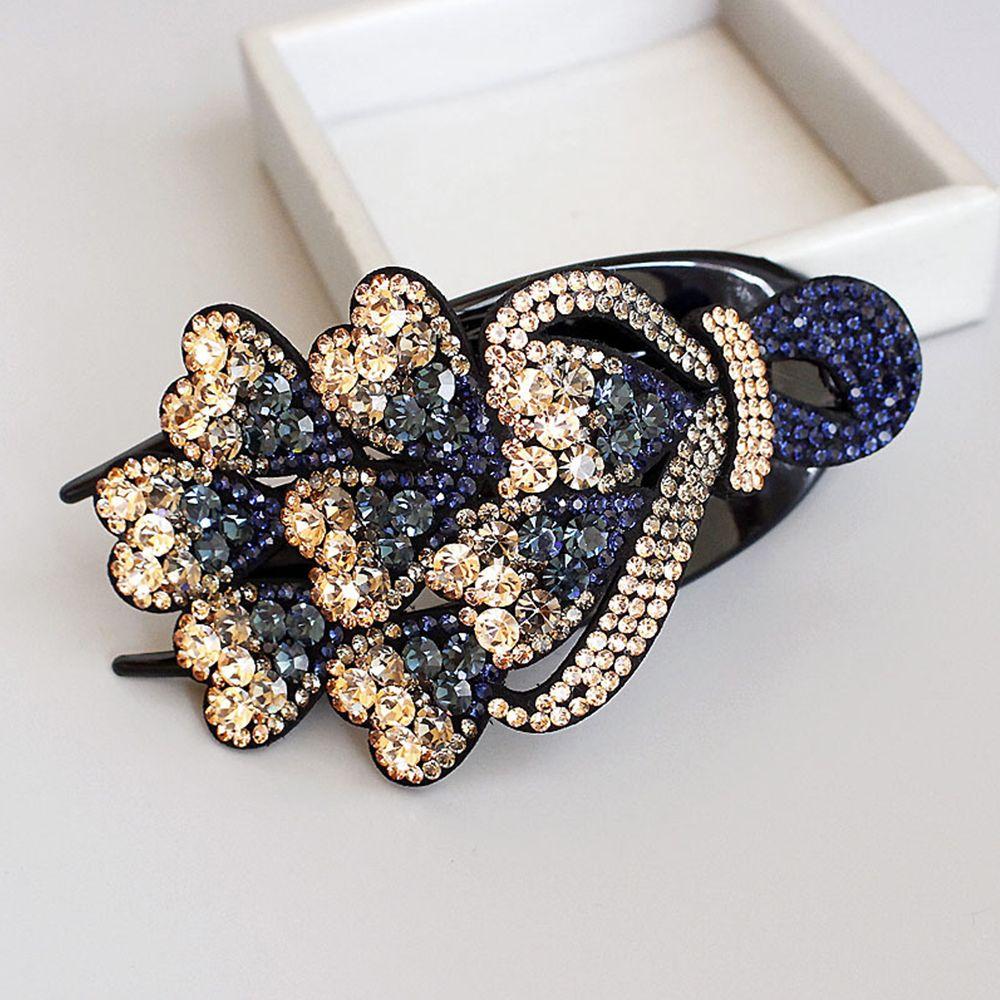 Темпераментная леди стразы аксессуары для волос заколка-уточка женская заколка для волос в корейском стиле