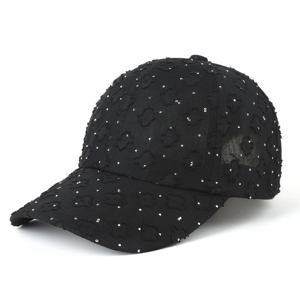 Flower Lace Baseball Cap Breathable Mesh Visor Hat Mesh Cap Sun Hat Beach Vacation